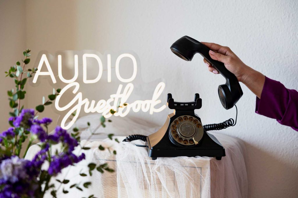 livre d’or audio